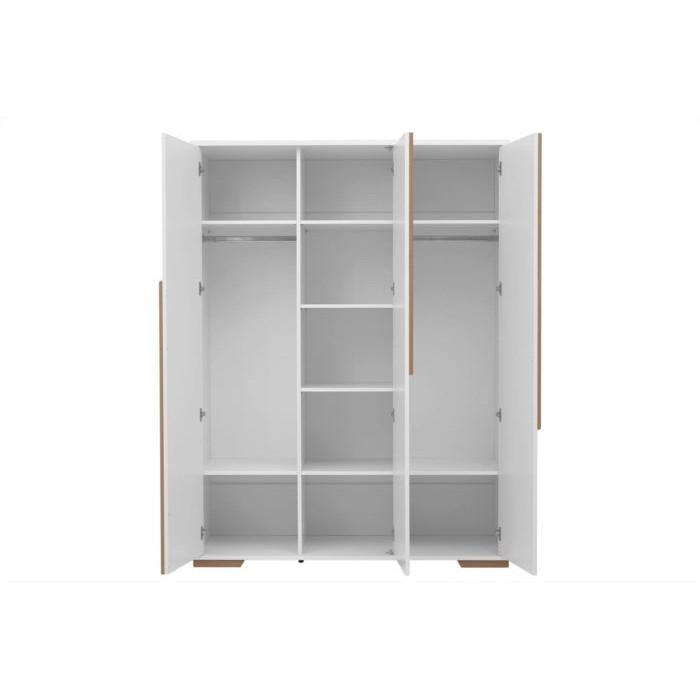 Armario de ropa con 3 puertas (Colección Woodsy)